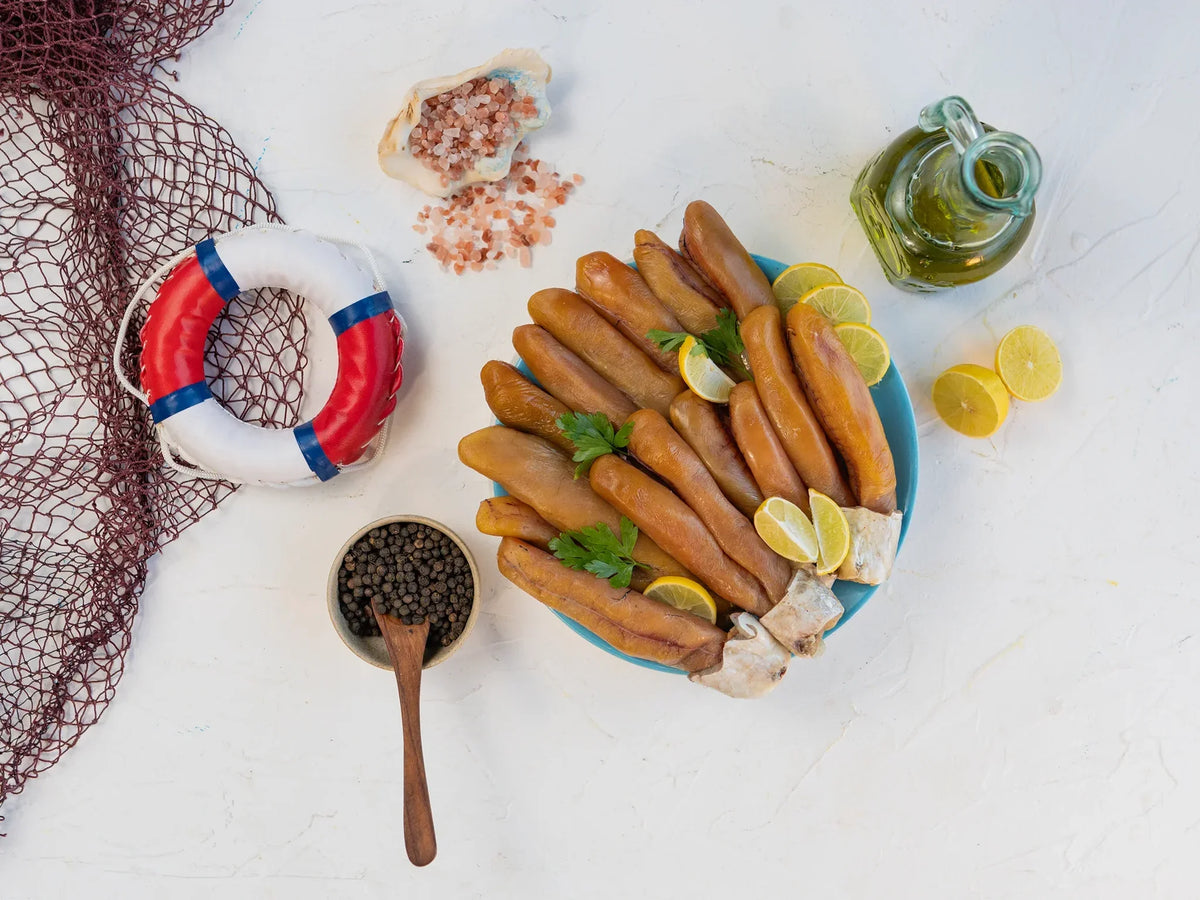 بطارخ البوري الرمادي الطازجة الفاخرة (ذهب البحر)
