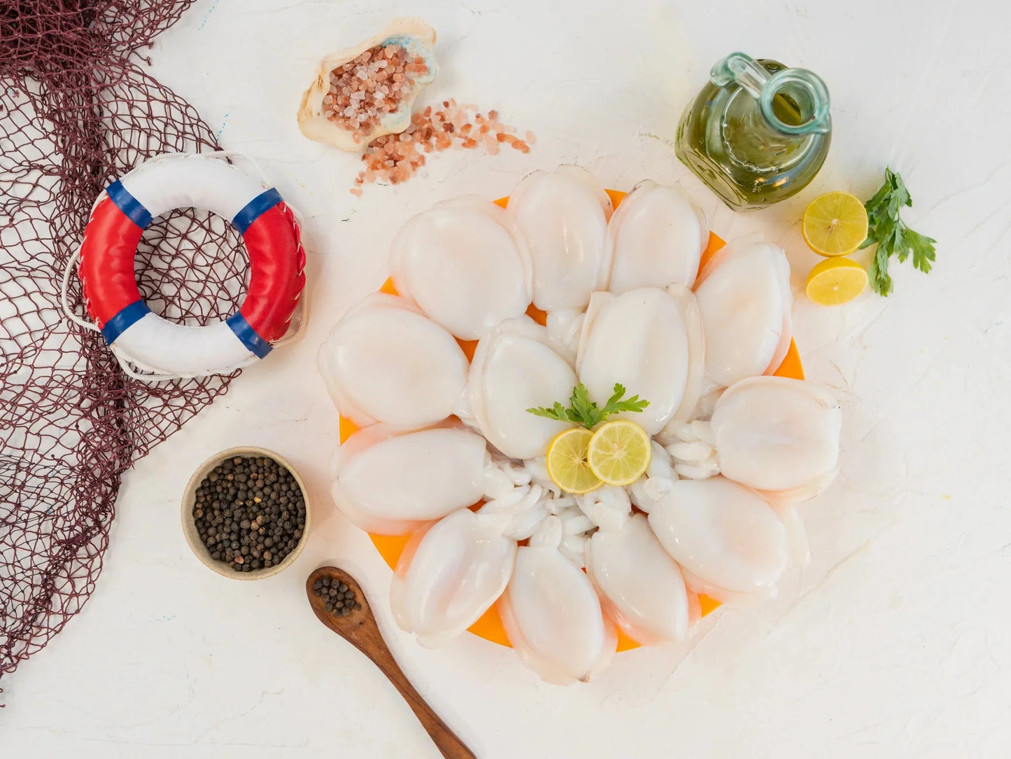 Tender Local Squid (Premium Calamari)