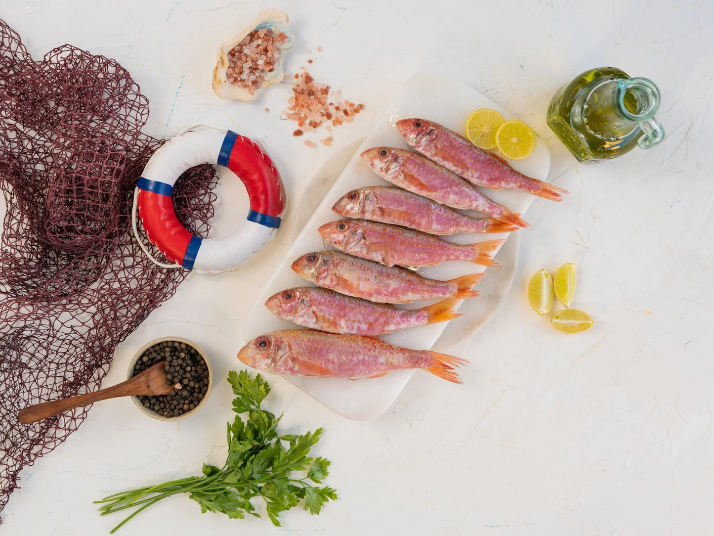 Wild-Caught Red Barbouni (Sultan Ibrahim)